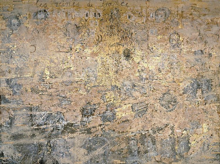 Man Under a Pyramid by Anselm Kiefer (1996)