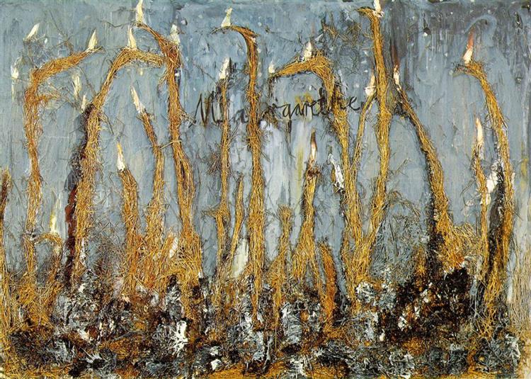 Margarethe by Anselm Kiefer (1981)