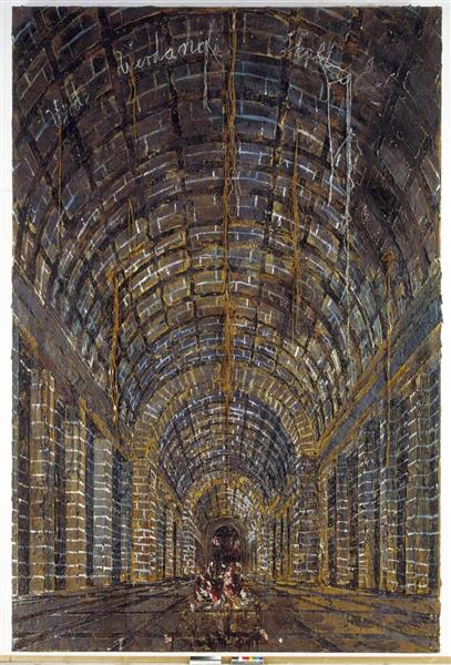 Urd, Verdandi, Skuld (Las Nornas) by Anselm Kiefer (1983)