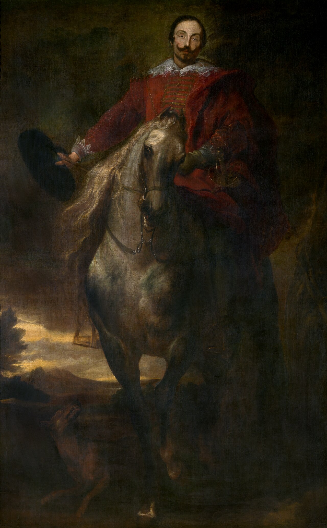 Equestrian Portrait by Anthony van Dyck (1622)