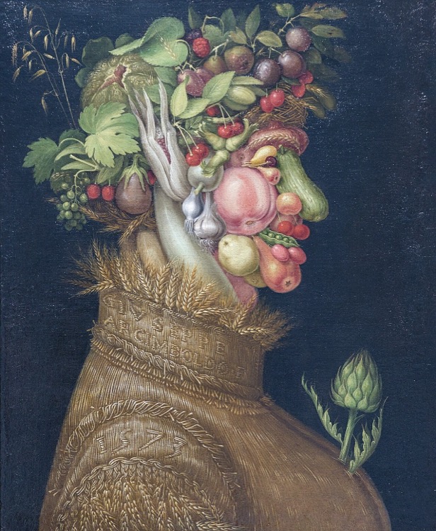 El verano (1573) by Giuseppe Arcimboldo (1573)