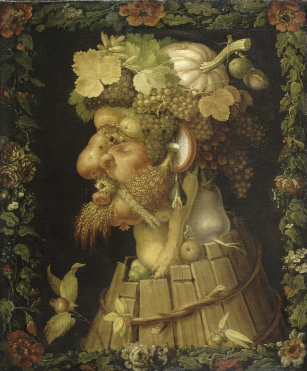 El otoño by Giuseppe Arcimboldo (1573)