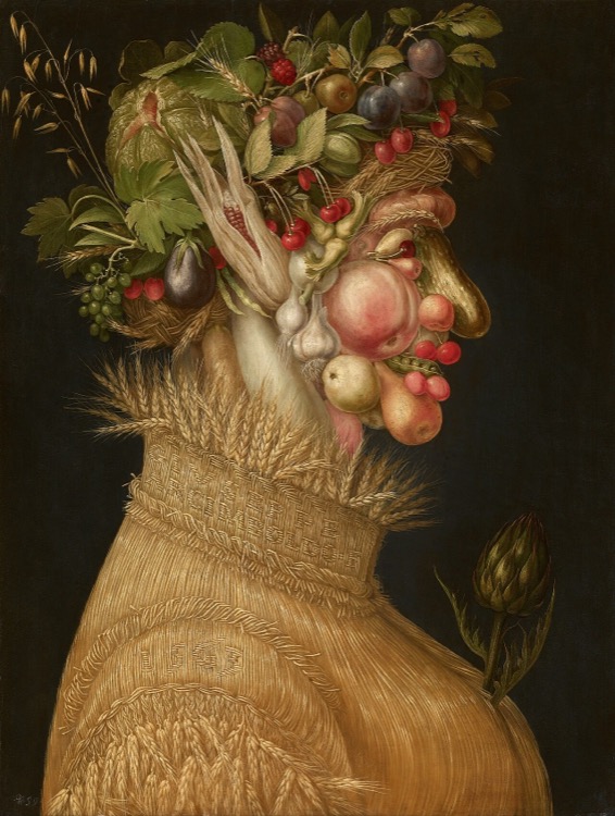 El verano (1563) by Giuseppe Arcimboldo (1563)