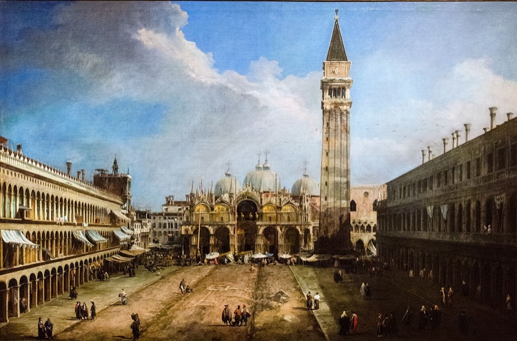 La Plaza de San Marcos by Canaletto (1723)
