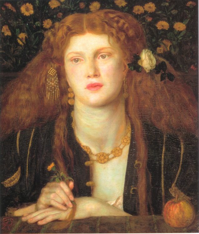 Bocca Baciata by Dante Gabriel Rossetti (1859)