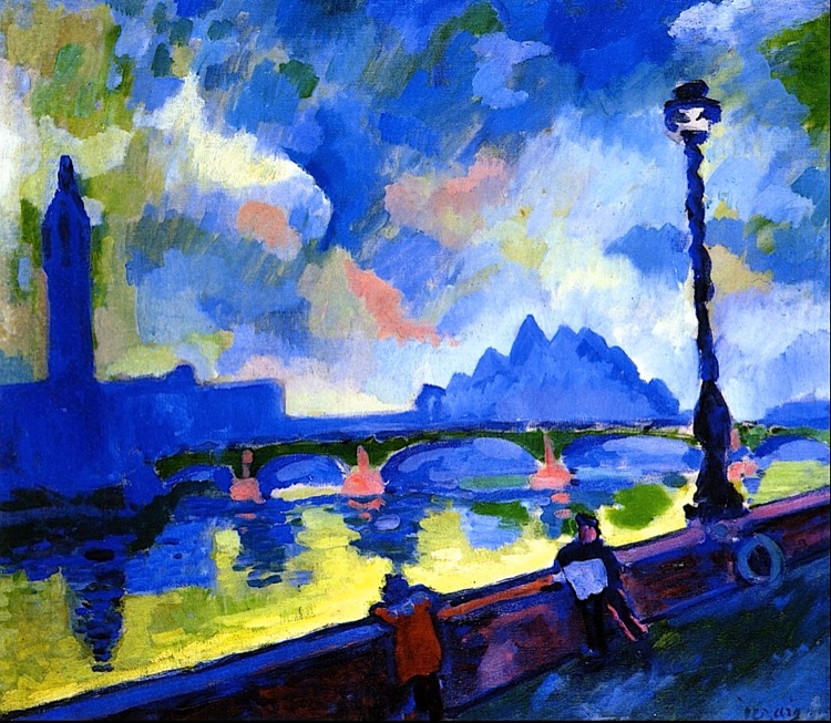 Londres, el Támesis en el puente de Westminster by André Derain (1906)