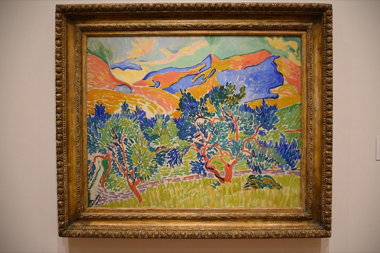 Mountains at Collioure by André Derain (1905)