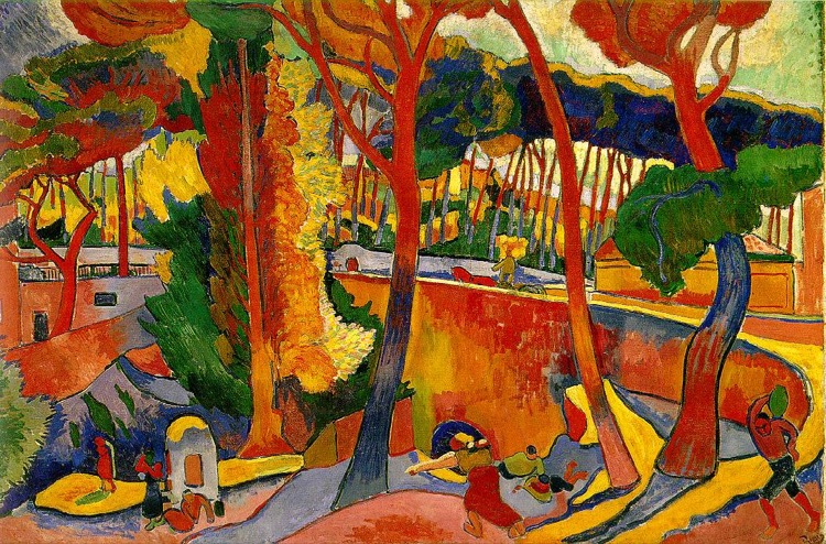 The Turning Road, L'Estaque by André Derain (1906)