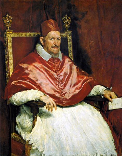 Retrato de Inocencio X by Diego Velázquez (1650)