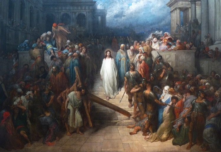 Cristo saliendo del pretorio by Gustave Doré (1872)