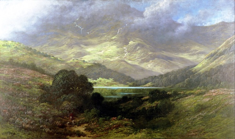 Las Tierras Altas de Escocia by Gustave Doré (1875)