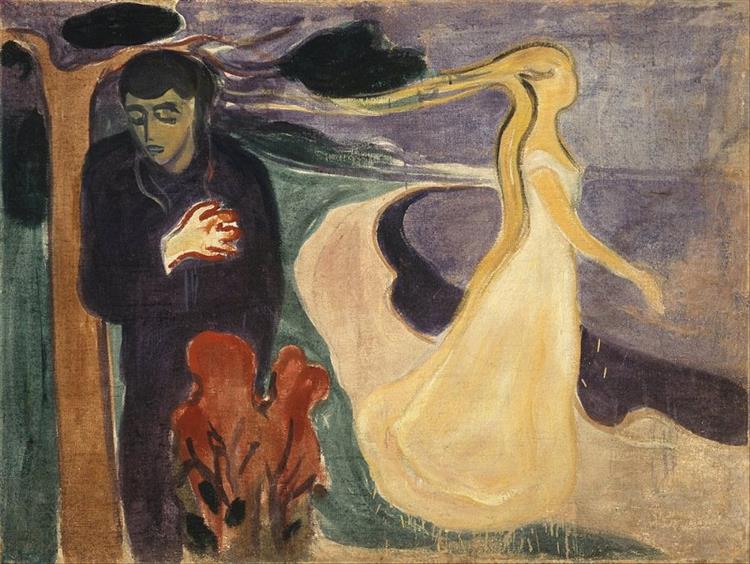Separación by Edvard Munch (1896)