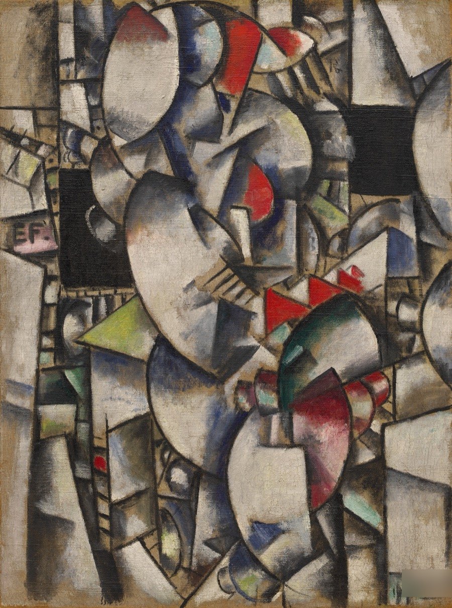 Nude Model in the Studio by Fernand Léger (1912)