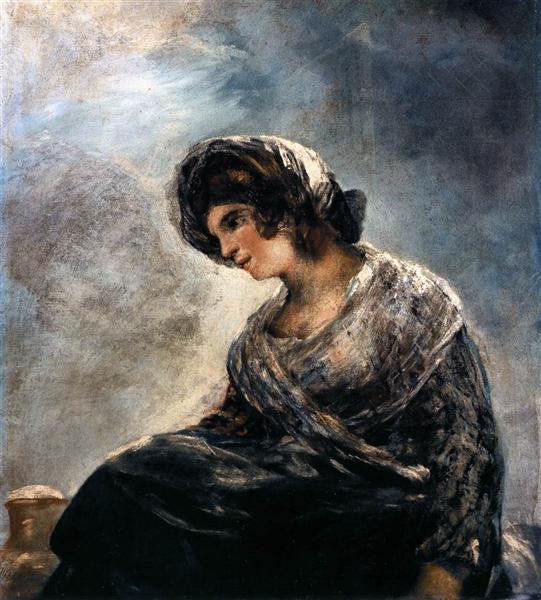 La lechera de Burdeos by Francisco de Goya (1827)