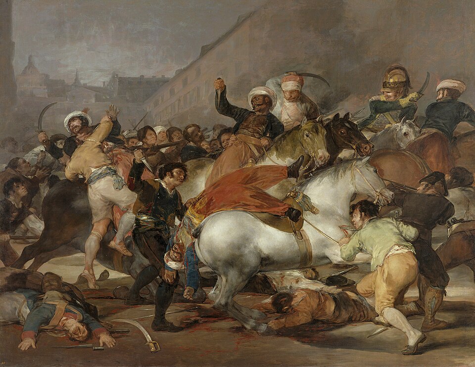 El 2 de mayo de 1808 by Francisco de Goya (1814)