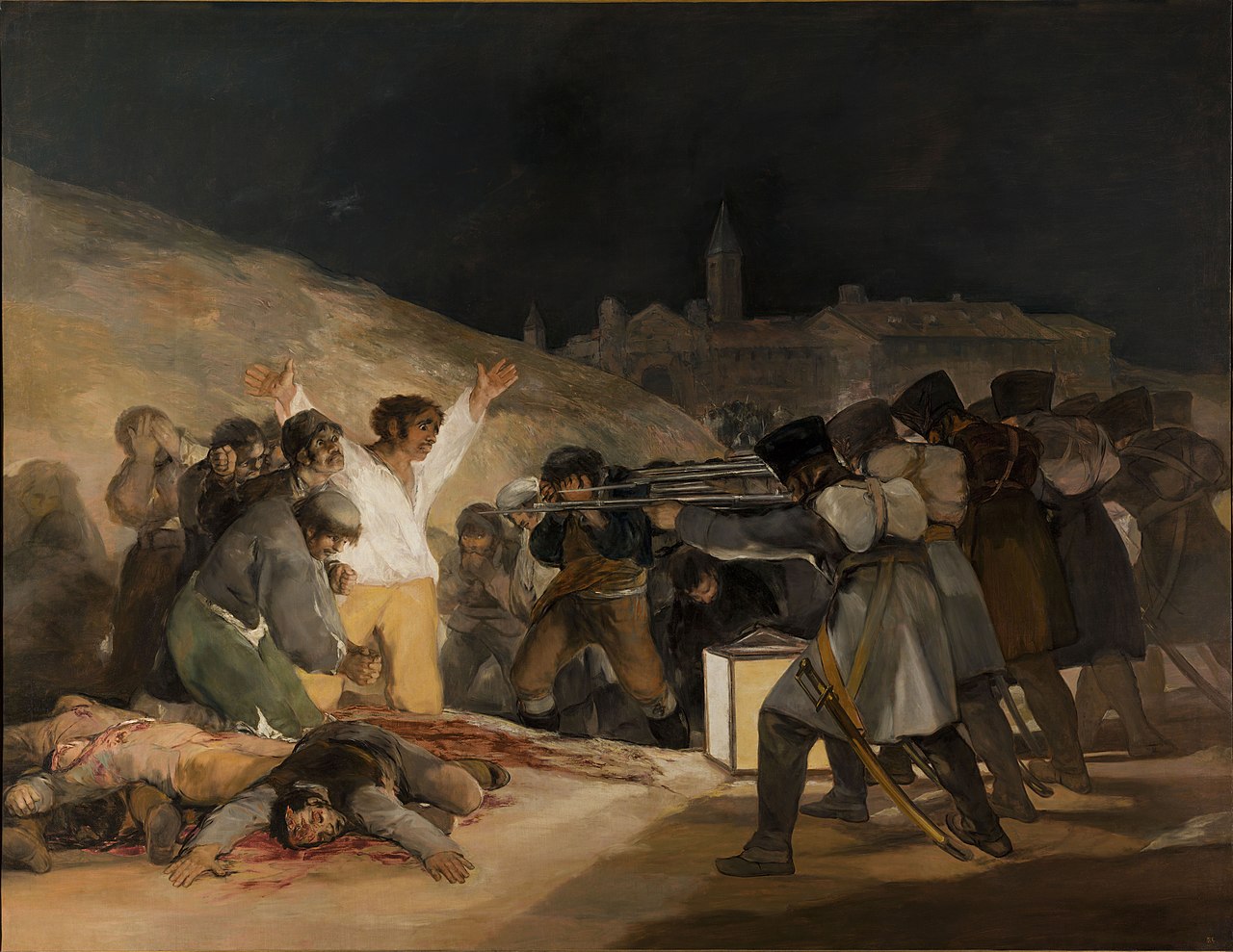 The Third of May 1808 by Goya (1814)