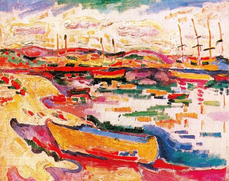 Paisaje en La Ciotat by Georges Braque (1907)
