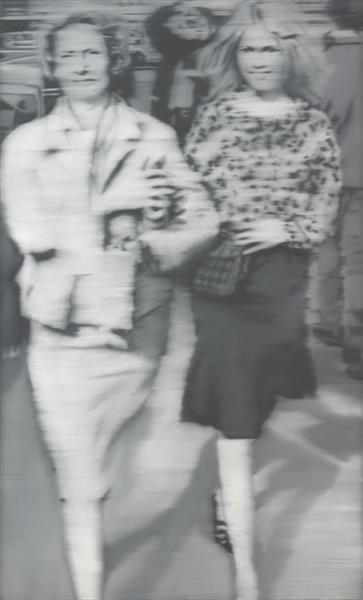 Madre e hija (B.) by Gerhard Richter (1965)