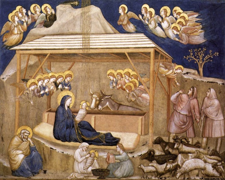 La Natividad by Giotto (1305)