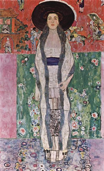 Retrato de Adele Bloch-Bauer II by Gustav Klimt (1912)
