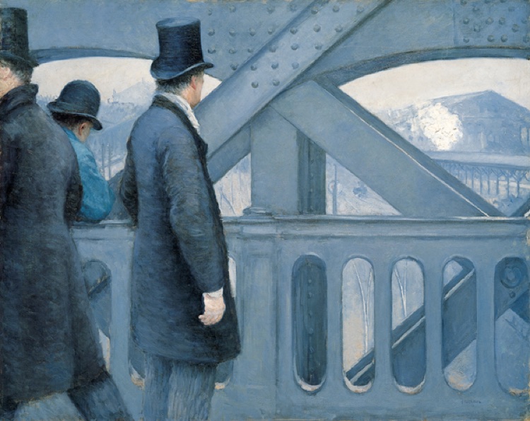 El puente de Europa by Gustave Caillebotte (1876)