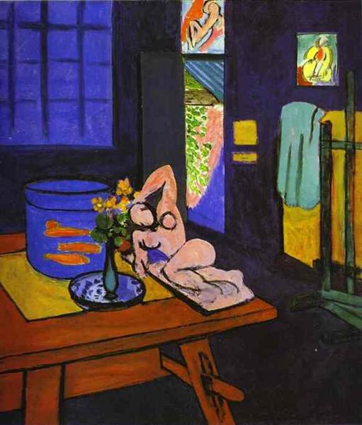 Interior con berenjenas by Henri Matisse (1911)