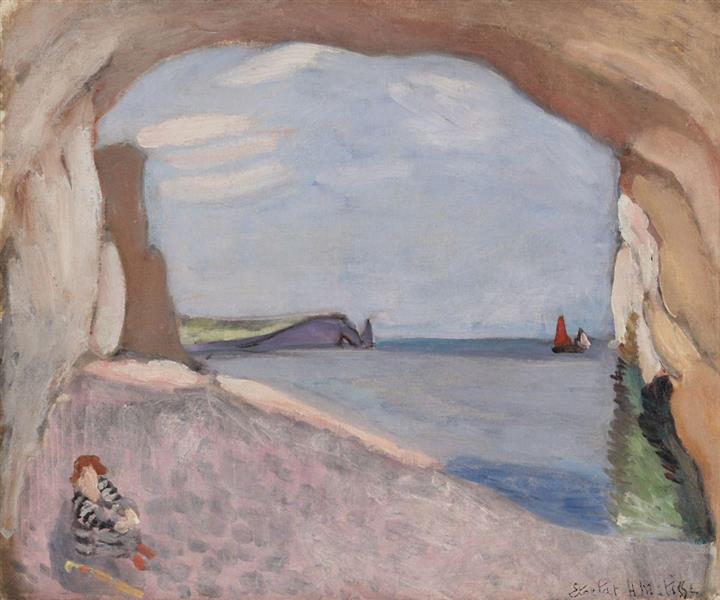 Odalisca con pantalones rojos by Henri Matisse (1921)