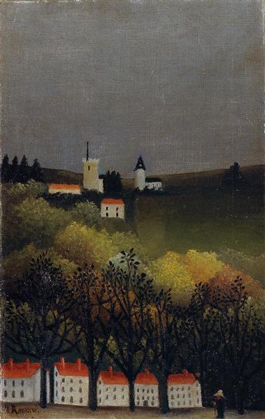 Landscape by Henri Rousseau (1886)