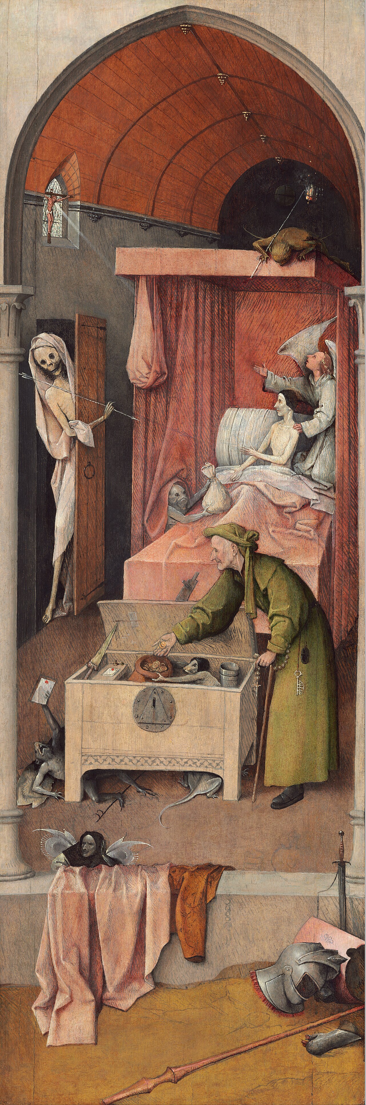 Death and the Miser by Hieronymus Bosch (1494)