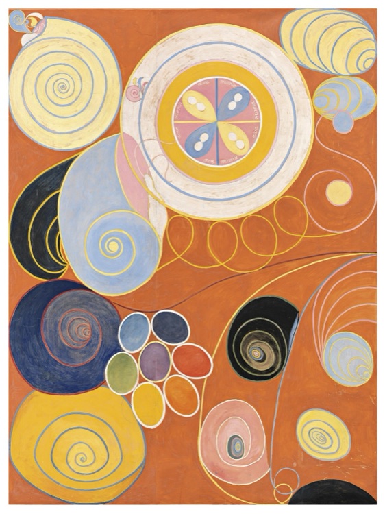 Los diez mayores, n.º 3, Juventud by Hilma af Klint (1907)