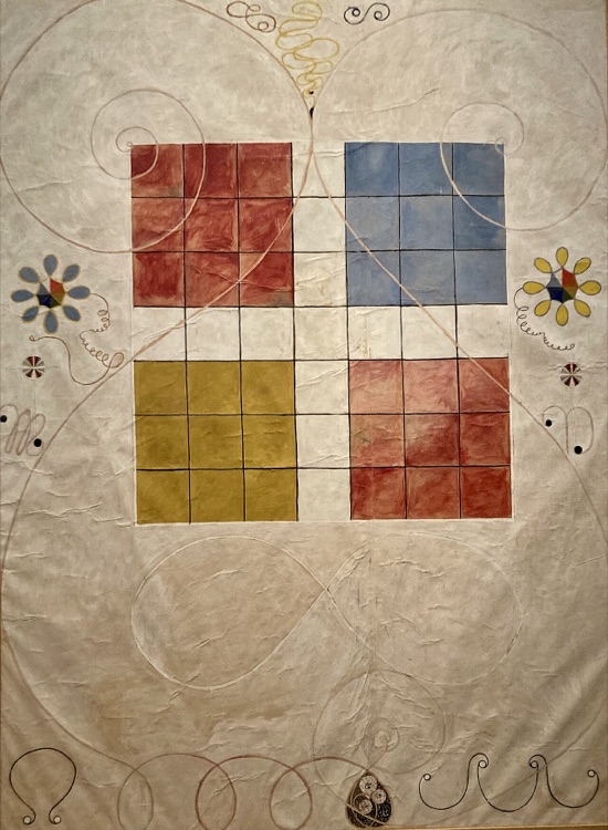 Los diez mayores, n.º 10, Vejez by Hilma af Klint (1907)