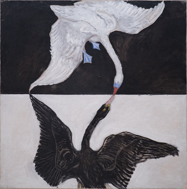 El cisne, n.º 1 by Hilma af Klint (1915)