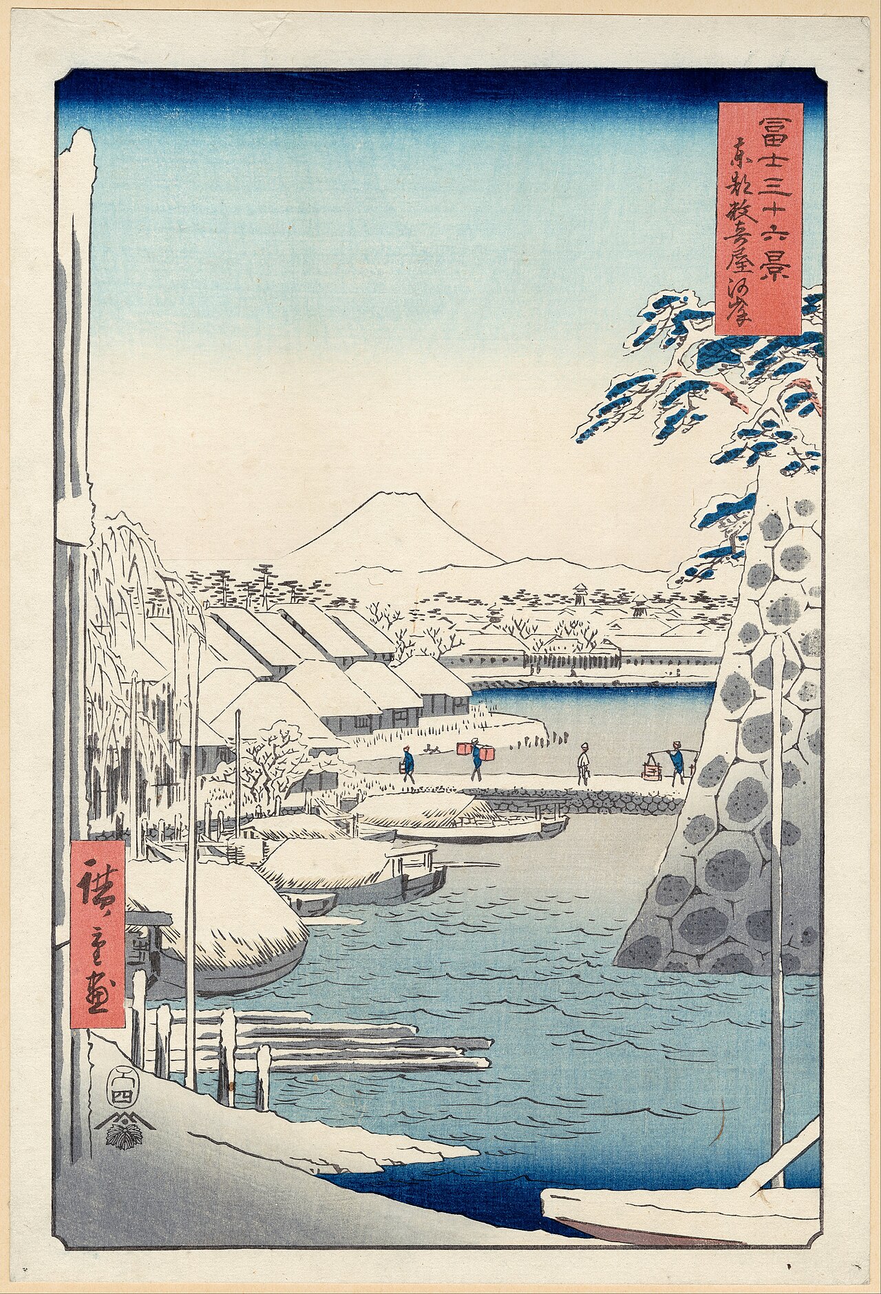 Plum Garden at Kameido by Utagawa Hiroshige (1857)