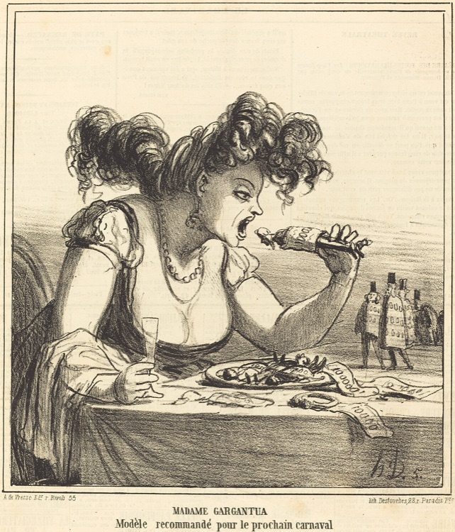 Gargantúa by Honoré Daumier (1831)