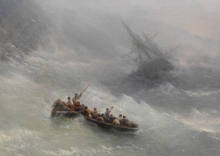 El arcoíris by Ivan Aivazovsky (1873)
