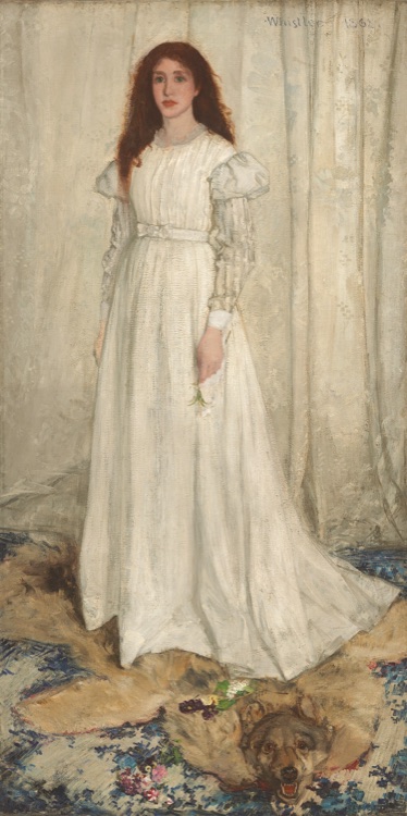 Sinfonía en blanco n.º 1 by James McNeill Whistler (1862)