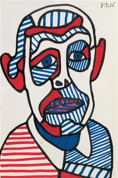 Hourloupe by Jean Dubuffet (1967)