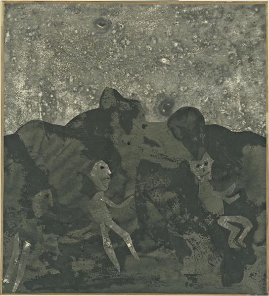 Tierra negra by Jean Dubuffet (1955)
