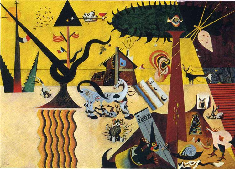 El campo labrado by Joan Miró (1924)