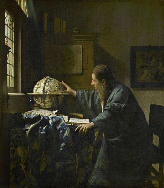 El astrónomo by Johannes Vermeer (1668)