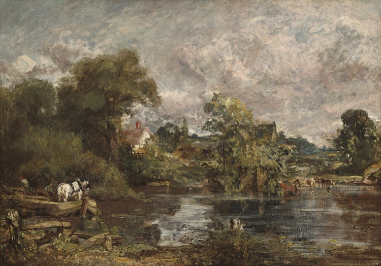 El caballo blanco by John Constable (1819)