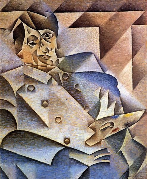 Retrato de Pablo Picasso by Juan Gris (1912)
