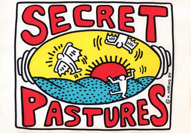 Promotional Poster for \ by Keith Haring (1984)