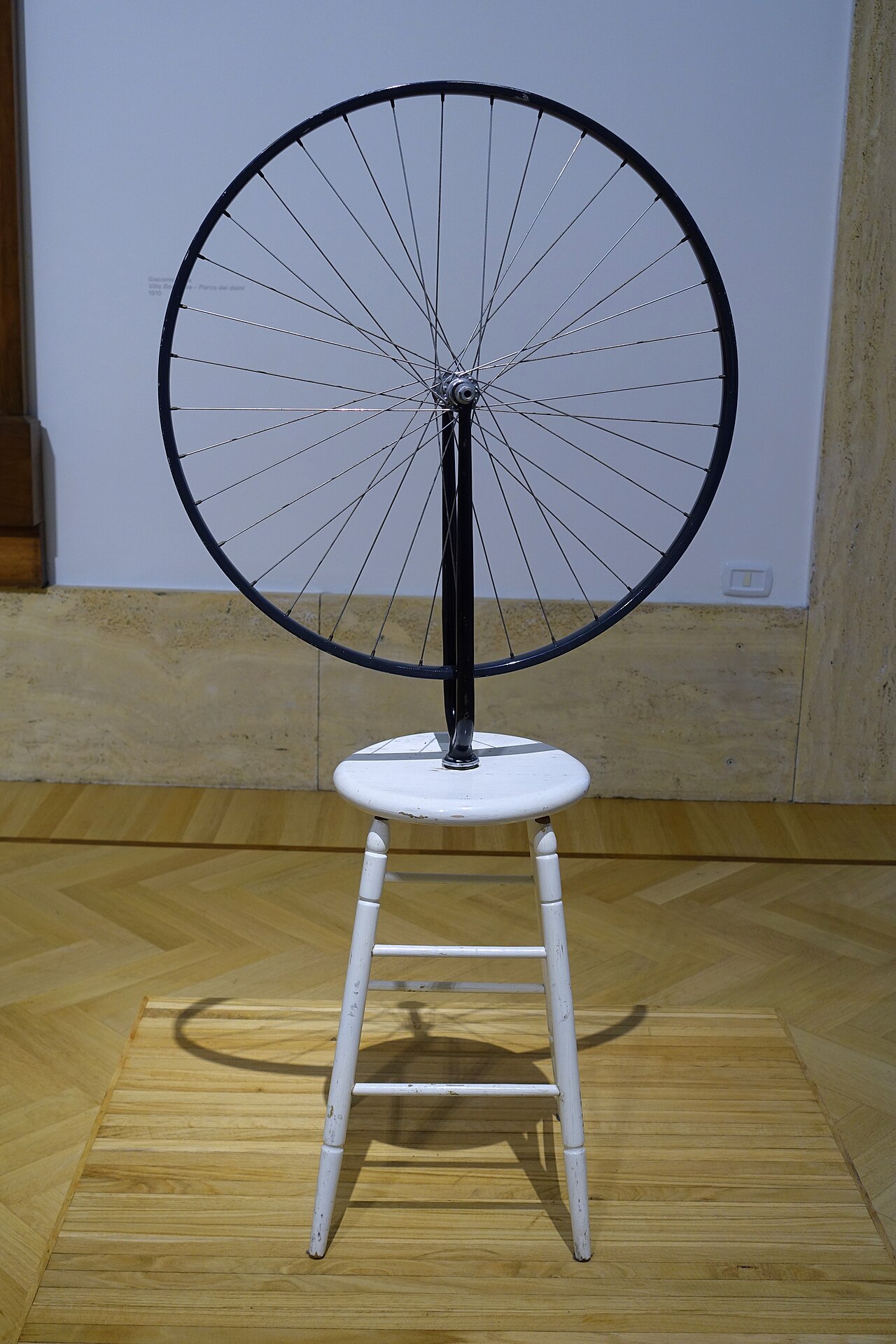 Bicycle Wheel by Marcel Duchamp (1913)