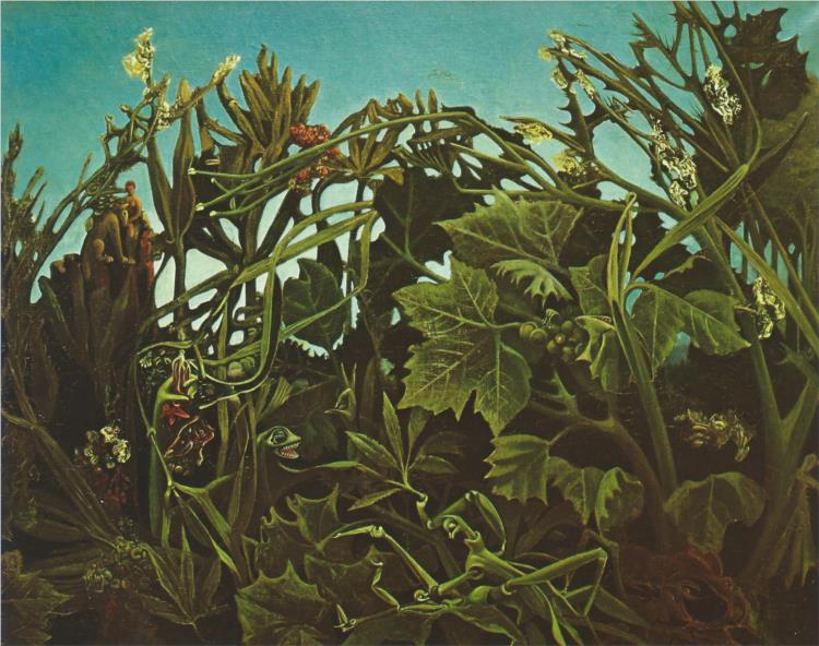 La alegría de vivir by Max Ernst (1936)