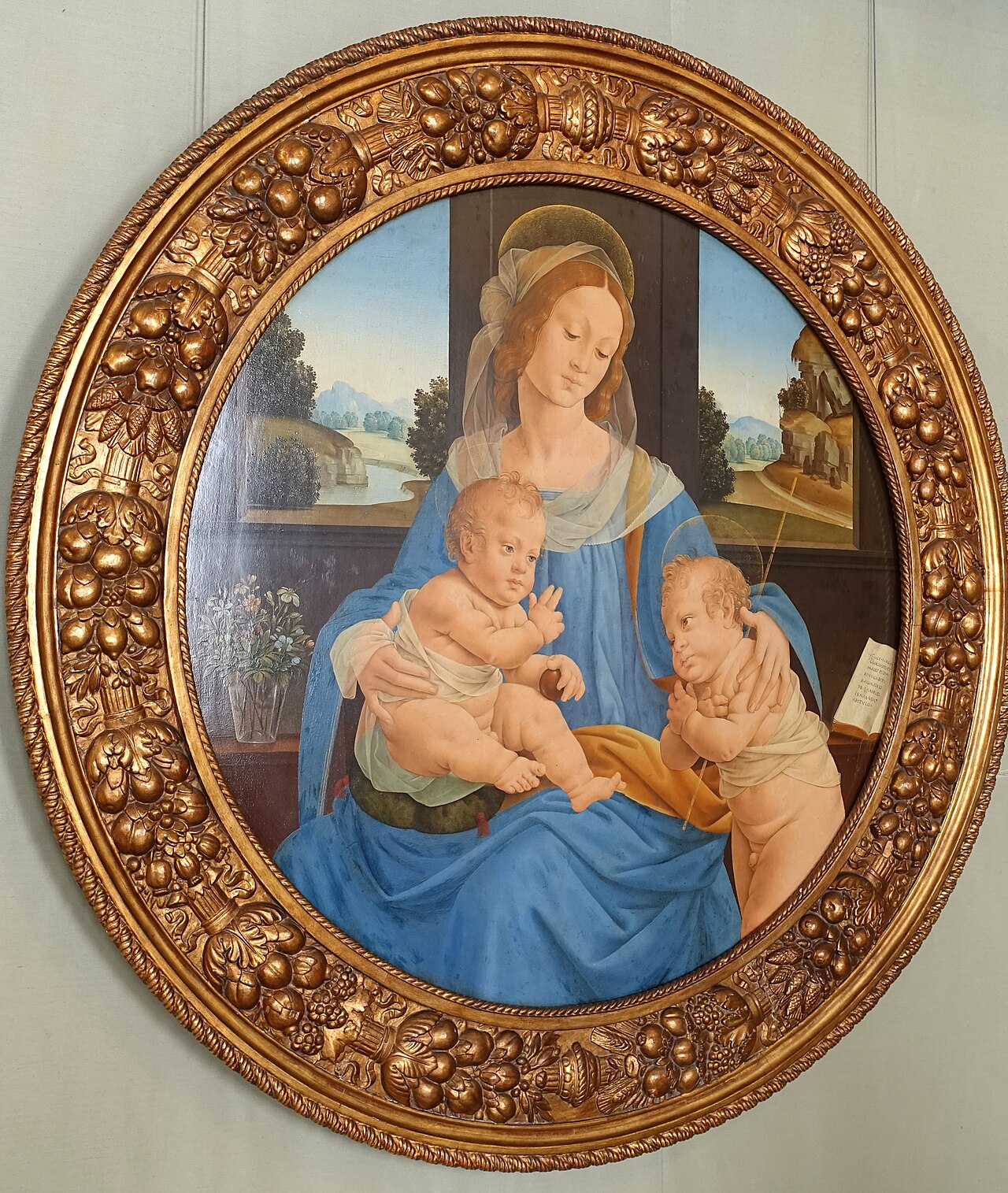 The Manchester Madonna by Michelangelo (1497)