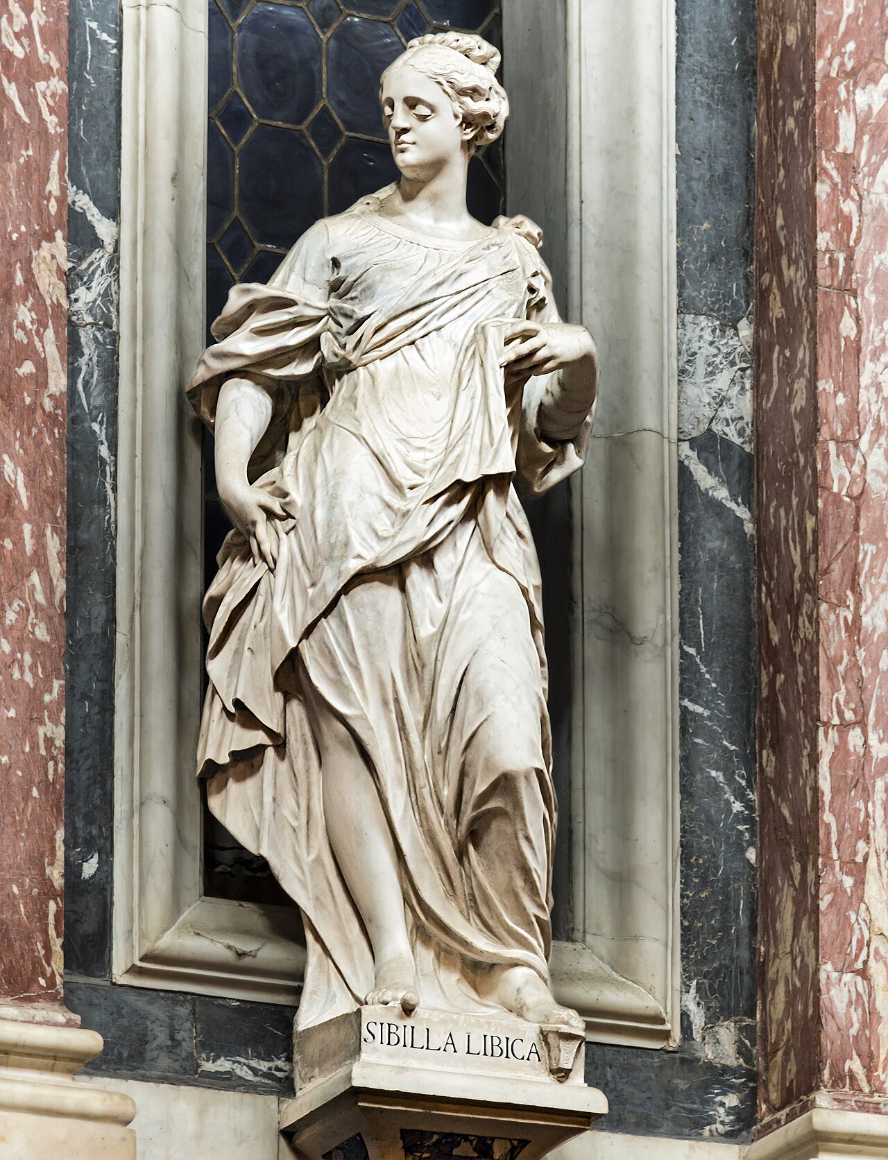 La Capilla Sixtina — La Sibila Libia by Michelangelo (1511)