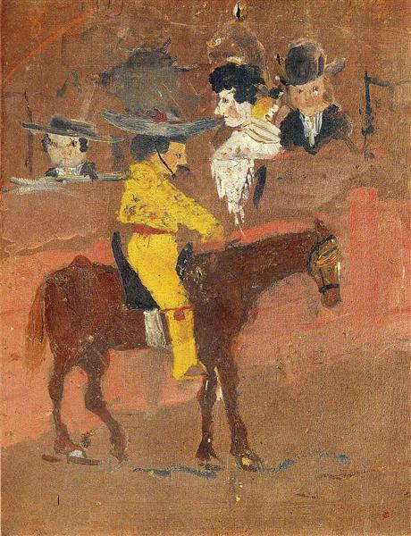 The picador by Pablo Picasso (1890)