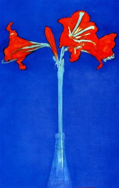 Lirio by Piet Mondrian (1910)