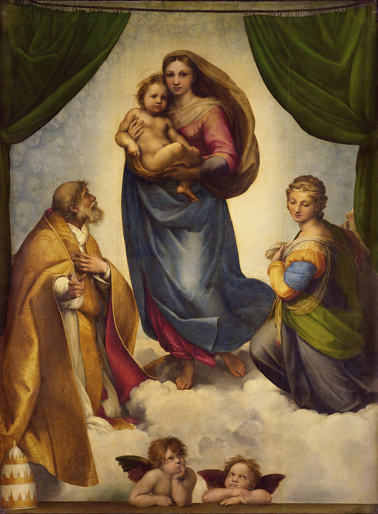 The Sistine Madonna by Raphael (1513)